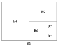 B判サイズイメージ