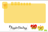プリント素材 レターセット アップルファミリー