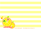 プリント素材 メモ用紙 スウィートオレンジ