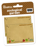 プリント素材zoological gardenメモ用紙