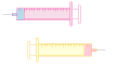 ウェブ素材 背景 注射器