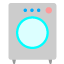 ウェブ素材洗濯機ボタン